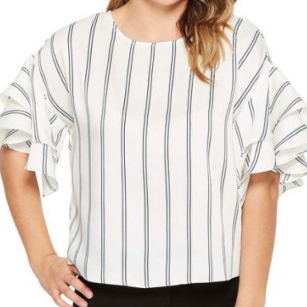 Vince Camuto Striped Blouse